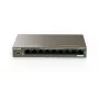 Tenda TEF1109P-8-102W 9 portu galda PoE slēdzis ar 8 PoE+ portiem, 102W budžetu, 10/100 Mbps