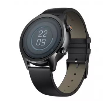 TicWatch C2+ viedpulkstenis NFC GPS AMOLED 1,3 collu ūdensizturīgs Bluetooth Wi-Fi melns