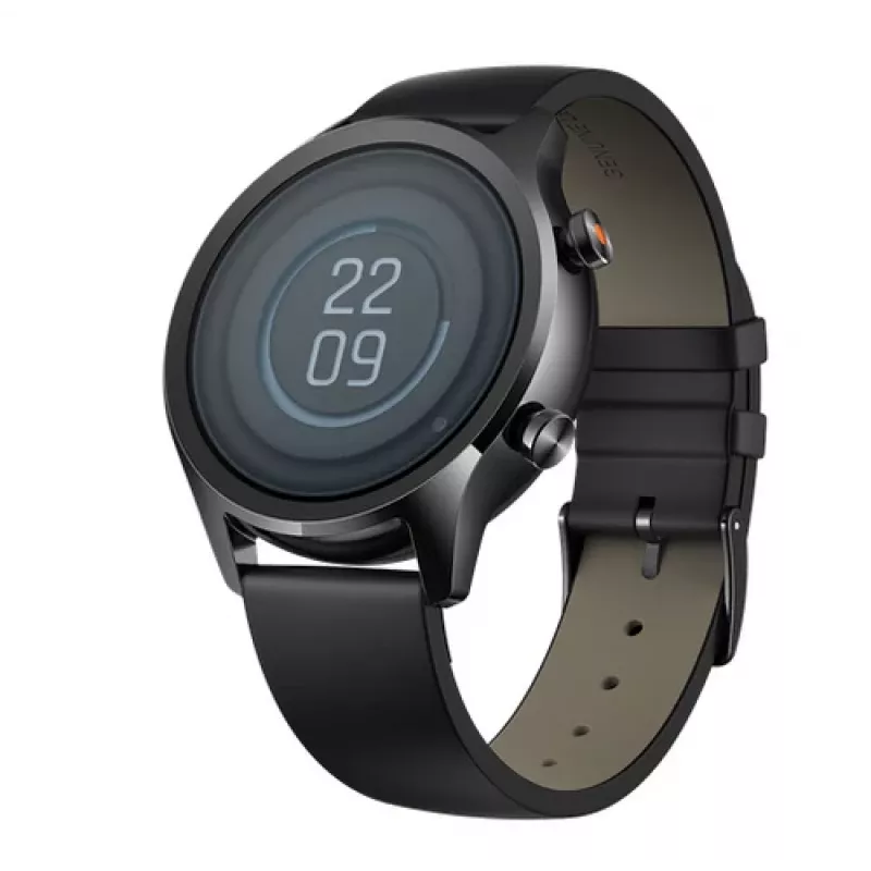 TicWatch C2+ viedpulkstenis NFC GPS AMOLED 1,3 collu ūdensizturīgs Bluetooth Wi-Fi melns