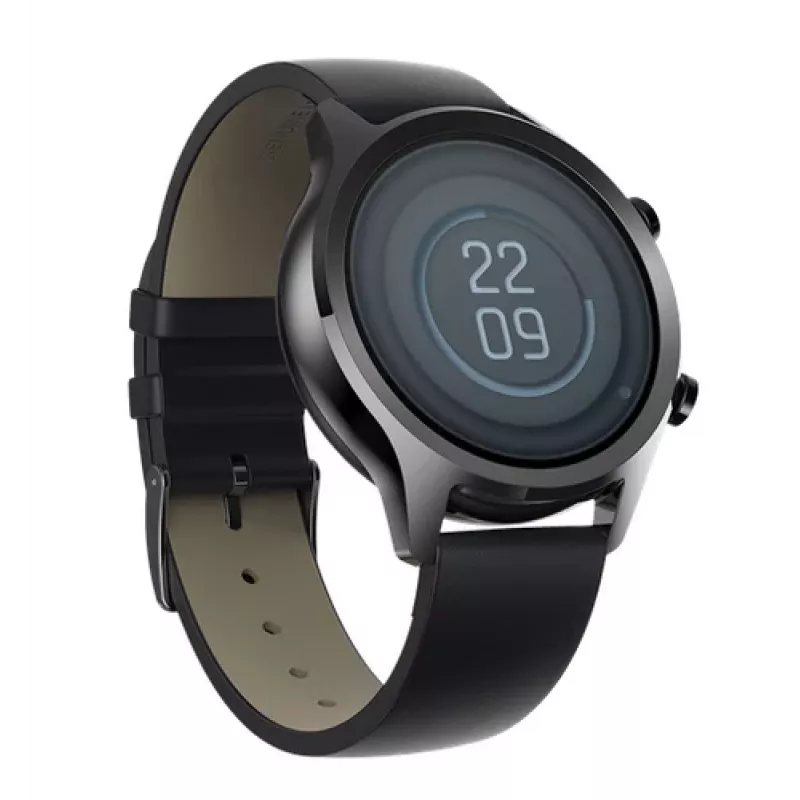 TicWatch C2+ viedpulkstenis NFC GPS AMOLED 1,3 collu ūdensizturīgs Bluetooth Wi-Fi melns