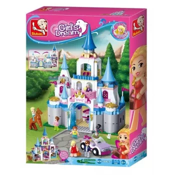 Sluban Girls Dream Castle 815 gabalu konstruktora komplekts