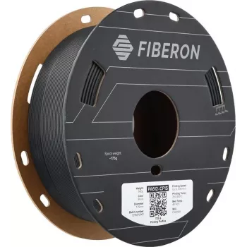 Polymaker Fiberon PA612-CF15 3D printera kvēldiegs, 1,75 mm, 0,5 kg, melns