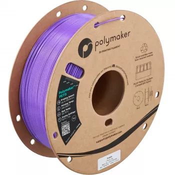 Polymaker PETG 3D printera kvēldiegs, 1,75 mm, 1 kg, purpura