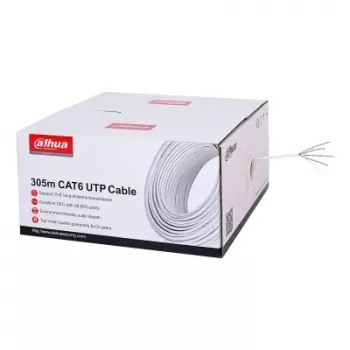 DAHUA PFM923I-6UN-C CAT6 UTP vads ruļļos 305m balts