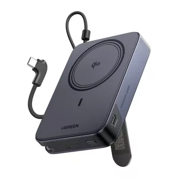 UGREEN PB568 10000mAh 30W ārējais akumulators pelēks