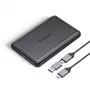ORICO DDL25-C3 2,5 collu HDD/SSD ārējais korpuss USB-C 5Gbps melns
