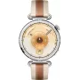 Huawei Watch GT 6 41mm Sudraba Brūna Ādas Siksniņa Viedpulkstenis