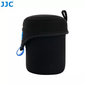 JJC SB6587 Deluxe objektīva maciņš kompaktajiem objektīviem (65x78mm, melns)