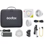 Godox ML100 Bi-color Kit 2 - 100W LED monolight ar softbox, statīvu, reflektoru un somu