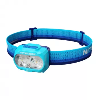 Nitecore UT27 MB 800 lūmenu divu staru galvas lukturis ar sarkano gaismu
