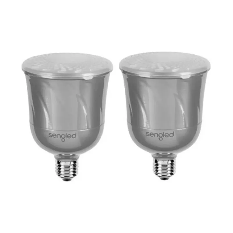 Sengled Pulse Set Silver - LED viedā spuldze ar JBL Bluetooth skaļruni, 2 gab.