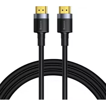 Baseus Cafule HDMI 2.0 kabelis 4K 3D 3m Melns-Pelēks