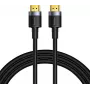 Baseus Cafule HDMI 2.0 kabelis 4K 3D 3m Melns-Pelēks