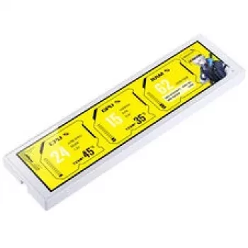 Jonsbo DS916 White 9,16 collu IPS displejs ar korpusa stiprinājumu