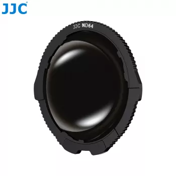 JJC 2-Pack ND64 neitrālā blīvuma filtri Insta360 X3 - 6 stopu gaismas samazināšana, rūdīts stikls, daudzkārtējs pārklājums