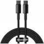 Baseus Tungsten Gold USB-C uz USB-C kabelis 100W PD 2m Melns
