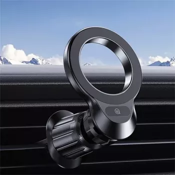 USAMS Universāls magnētiskais auto ventilācijas stiprinājums ZJ75 - Melns