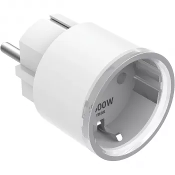 Jackery x Shelly Smart Plug Pro Wi-Fi enerģijas monitoringa viedais kontaktdakša, 16A, 3680W, Alexa un Google Assistant, balta