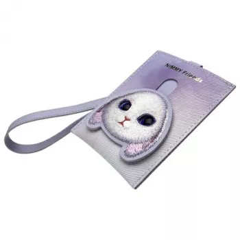 Nimmy Big Eyed Pet 2.0 Rabbit kartīšu maciņš, purpura