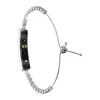 Colmi M06 SV Smartband Sudraba Fitness izsekotājs ar sirdsdarbības, asinsspiediena, skābekļa līmeni asinīs, IP67 ūdensizturīgs, 0,96 collu TFT krāsu displejs, Bluetooth 4.0, 7 dienu akumulators, saderīgs ar Android un iOS