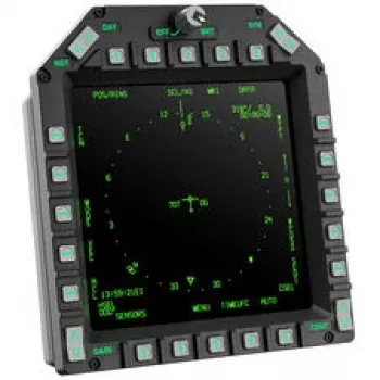 Moza Racing AMPCD displeja panelis - 5 collu IPS LCD, 800x480, 60Hz, USB-C, alumīnijs, priekš R5/R9/R16/R21