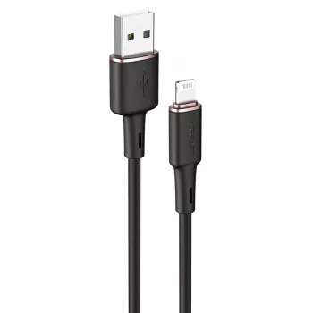ACEFAST MFI sertificēts USB-A uz Lightning kabelis 1,2 m melns (C2-02)