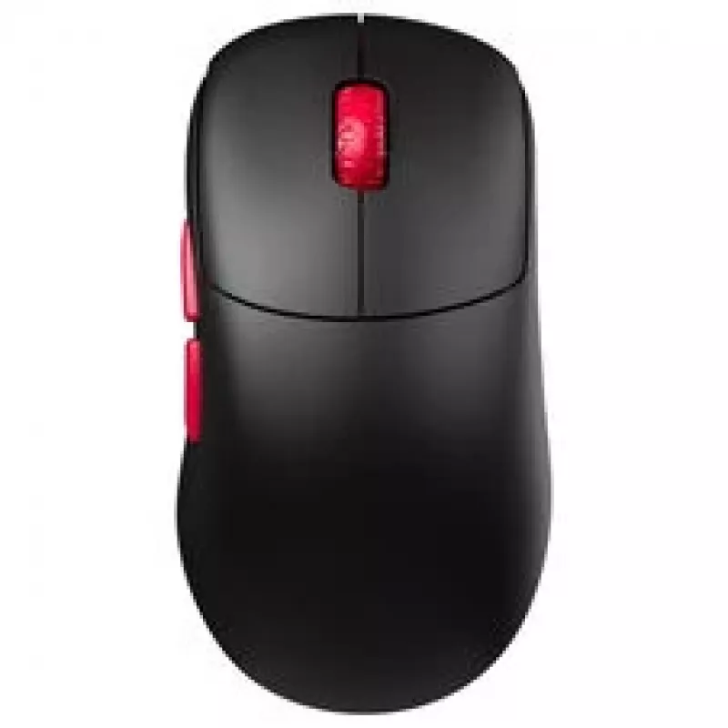 Lamzu Thorn V2 bezvadu spēļu pele, 8000Hz - Melna/Sarkana