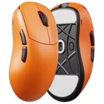Lamzu Thorn V2 bezvadu spēļu pele, 8000 Hz – oranža
