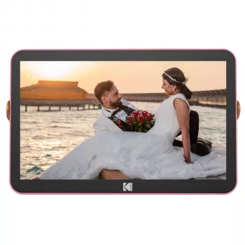 KODAK RWF-108V 10,1 collu WiFi digitālais foto rāmis rozā zeltā
