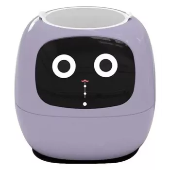 PLANTSIO IVY Viedais iekštelpu dārzs, purpura, 6-podu hidroponiskā sistēma ar 23W pilna spektra LED, 1,5L rezervuāru, automātisko apgaismojumu, skārienpaneli