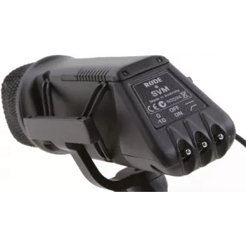 Rode SVM stereo video mikrofons ar Rycote Lyre triecienu absorbējošu stiprinājumu