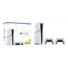 Sony PlayStation 5 Slim Disc Edition 1TB konsole - balta un melna