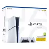 Sony PlayStation 5 Slim Disc Edition 1TB konsole - balta un melna