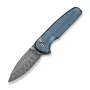 CIVIVI Mini Shakan Damascus Blue Saliekamais nazis 2.375 inch Damascus asmens G10 rokturis