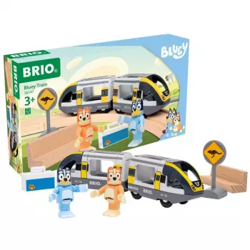 RAVENSBURGER World - Bluey Travel Train rotaļu vilcieniņš
