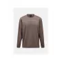 PEAK PERFORMANCE Vīriešu M Trail Polartec Power Grid Crew Fleeces džemperis, Deep Earth Brown, M izmērs
