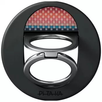 PITAKA MagEZ Grip 3 California Dream Magnētiskais tālruņa satvērējs un statīvs MagSafe, Sunset Black