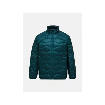 PEAK PERFORMANCE Vīriešu Helium dūnu jaka Forest Night Green L izmērs