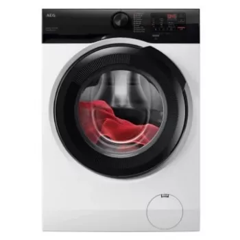 AEG LFR6D944E 9kg 1400rpm Brīvi stāvoša priekšējās ielādes veļas mašīna, balta, ÖKOInverter motors, ProSense un SoftPlus tehnoloģija