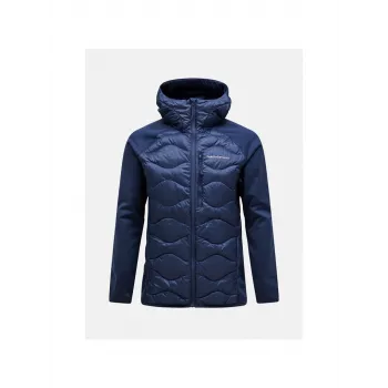 Peak Performance vīriešu Helium Down Hybrid Hood jakas Navy