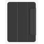 Pomologic BookCover maciņš iPad Pro 11 (2024) M4 – melns folio ar statīvu, miega/pamošanās, atbalsts Apple Pencil