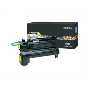 Lexmark C792X2YG Extra High Yield dzeltenā tonera kasetne