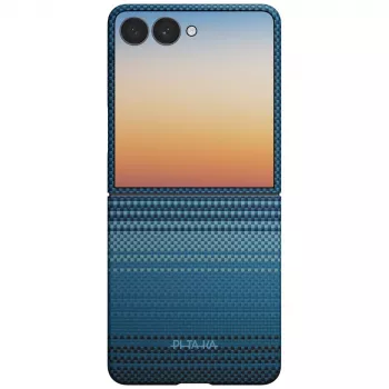 PITAKA Edge vāciņš Samsung Galaxy Z Flip8 Moonrise - Aramid Fiber MagSafe vāciņš
