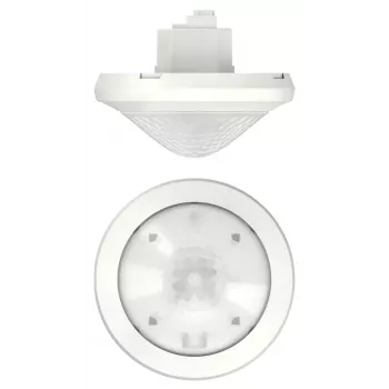 THEBEN theRonda P360 KNX UP WH klātbūtnes detektors, griestu iegremdējamais stiprinājums, 2 gaismas un 2 HVAC kanāli, balts
