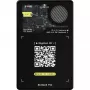 Rolling Square AirCard Pro Bluetooth izsekotājs Apple Find My — melns