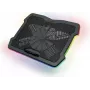 Antec HyperFlow RGB Notebook dzesēšanas paliktnis klēpjdatoriem līdz 17,3 collām ar diviem 140mm ventilatoriem