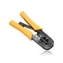 Fluke Modular Crimper Stripper Cutter RJ45 RJ12 RJ11 RJ22 Voice Data Cabling