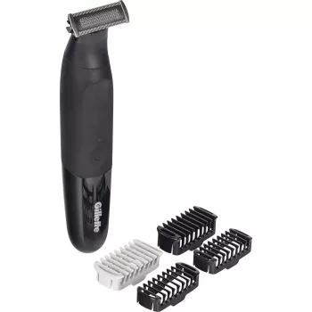 Gillette Fusion One Hybrid trimmeris un skuveklis, melns