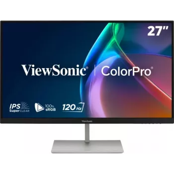 ViewSonic VP2766-2K 27 inch QHD IPS profesionālais monitors ar USB-C 65W, KVM, aparatūras kalibrāciju