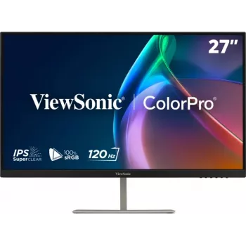 ViewSonic VP2766-2K 27 inch QHD IPS profesionālais monitors ar USB-C 65W, KVM, aparatūras kalibrāciju